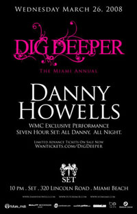 Dig Deeper With Danny Howells Wednesday March 26: Dig Deeper With Danny Howells